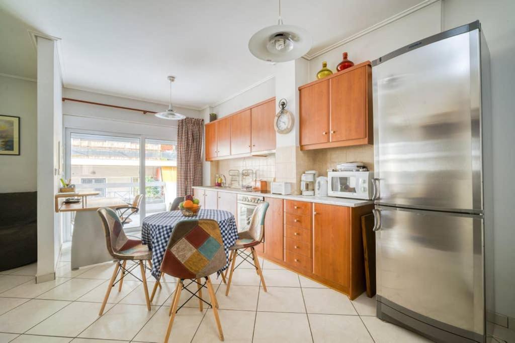 Spacious Family Flat Near Parthenon Free Parking Atenas Exterior foto