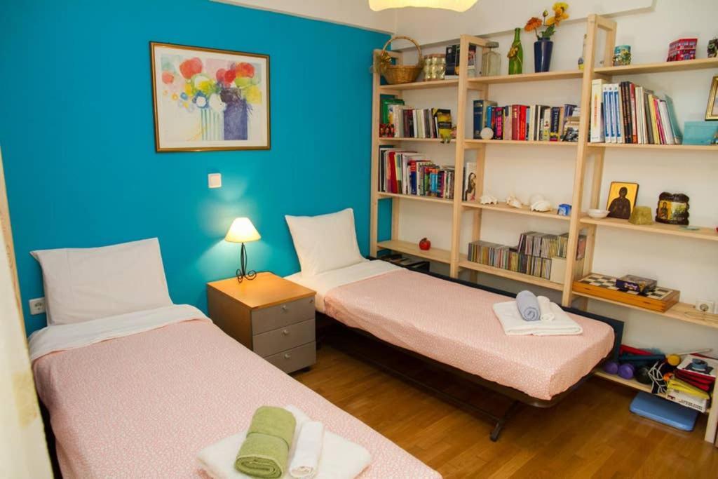 Spacious Family Flat Near Parthenon Free Parking Atenas Exterior foto