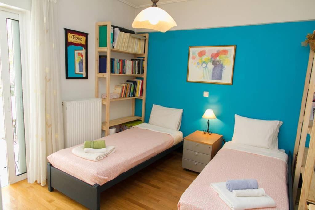 Spacious Family Flat Near Parthenon Free Parking Atenas Exterior foto