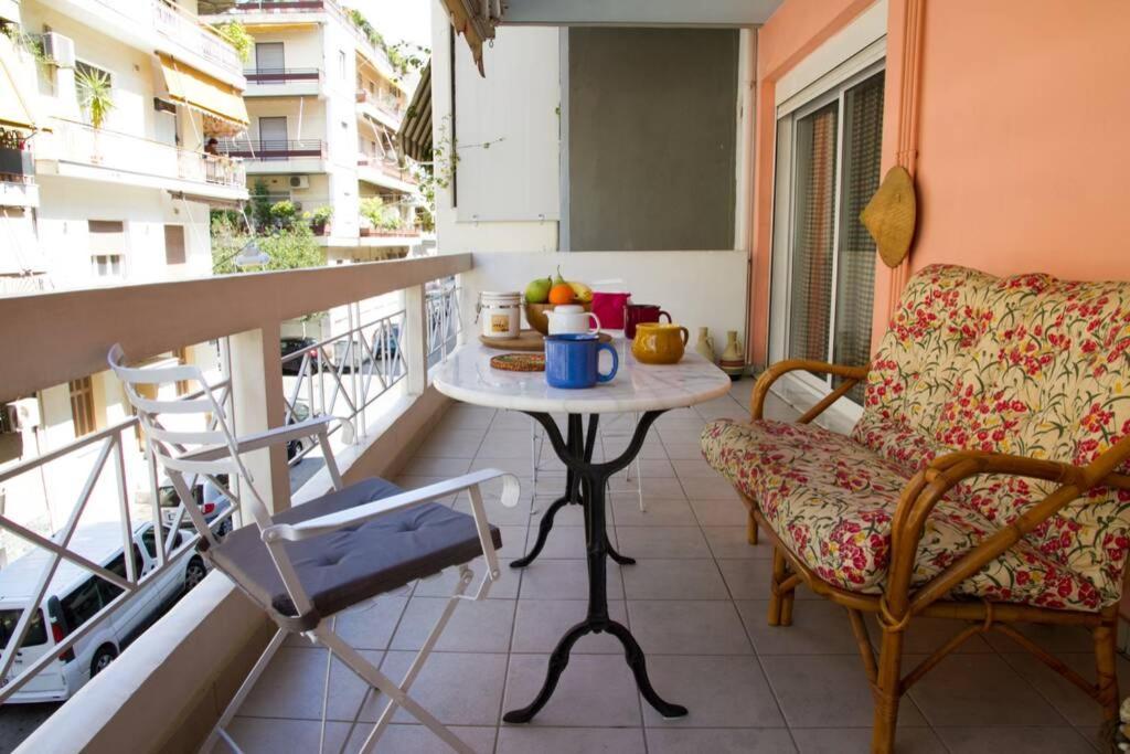 Spacious Family Flat Near Parthenon Free Parking Atenas Exterior foto