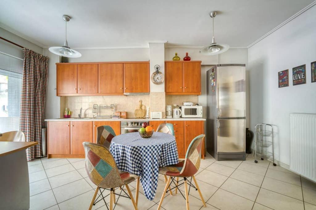Spacious Family Flat Near Parthenon Free Parking Atenas Exterior foto