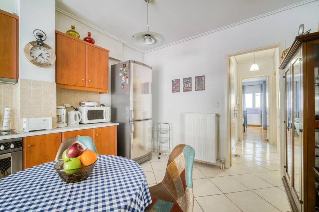 Spacious Family Flat Near Parthenon Free Parking Atenas Exterior foto