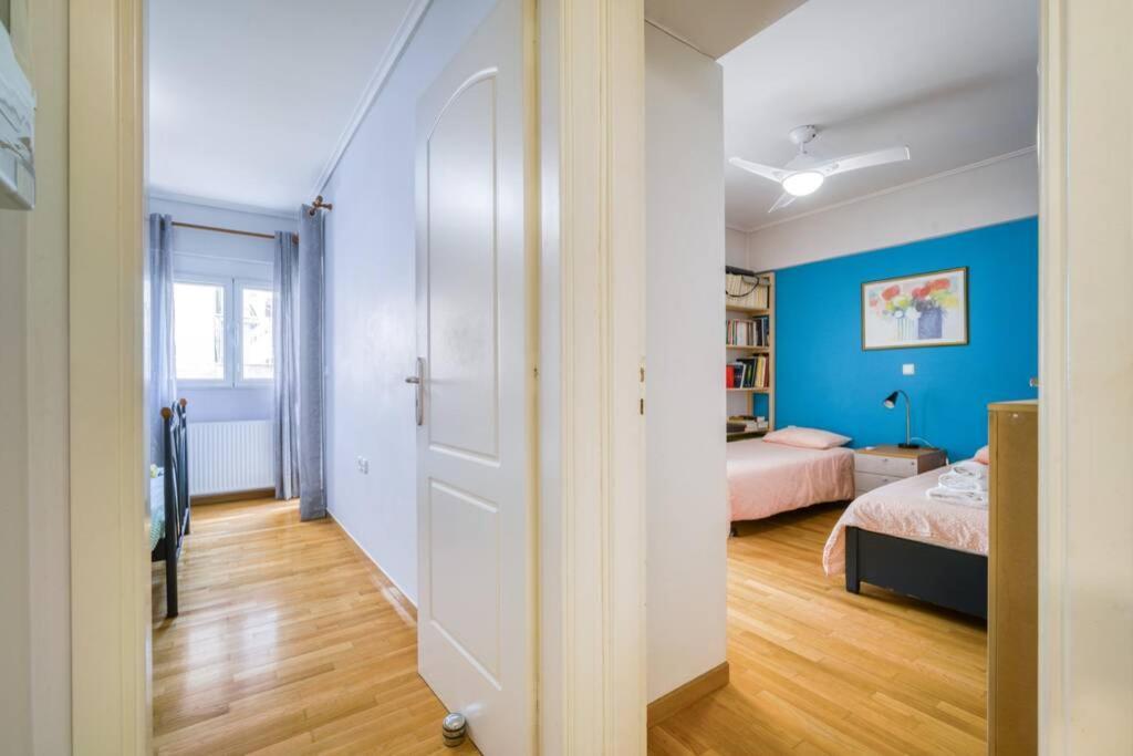Spacious Family Flat Near Parthenon Free Parking Atenas Exterior foto