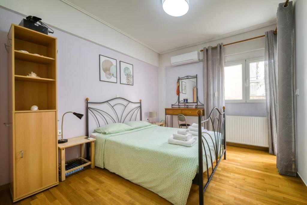 Spacious Family Flat Near Parthenon Free Parking Atenas Exterior foto