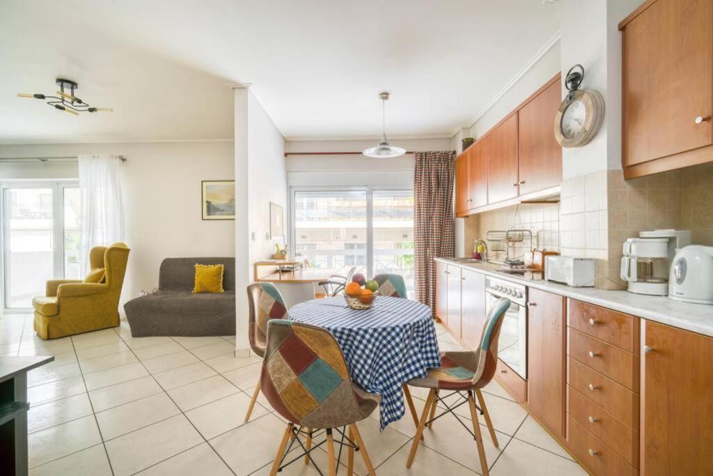 Spacious Family Flat Near Parthenon Free Parking Atenas Exterior foto